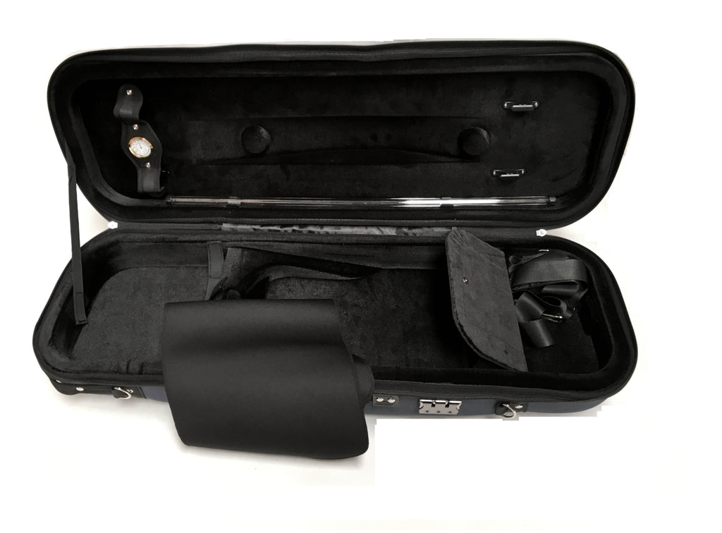 Estuche para violin negro reforzado