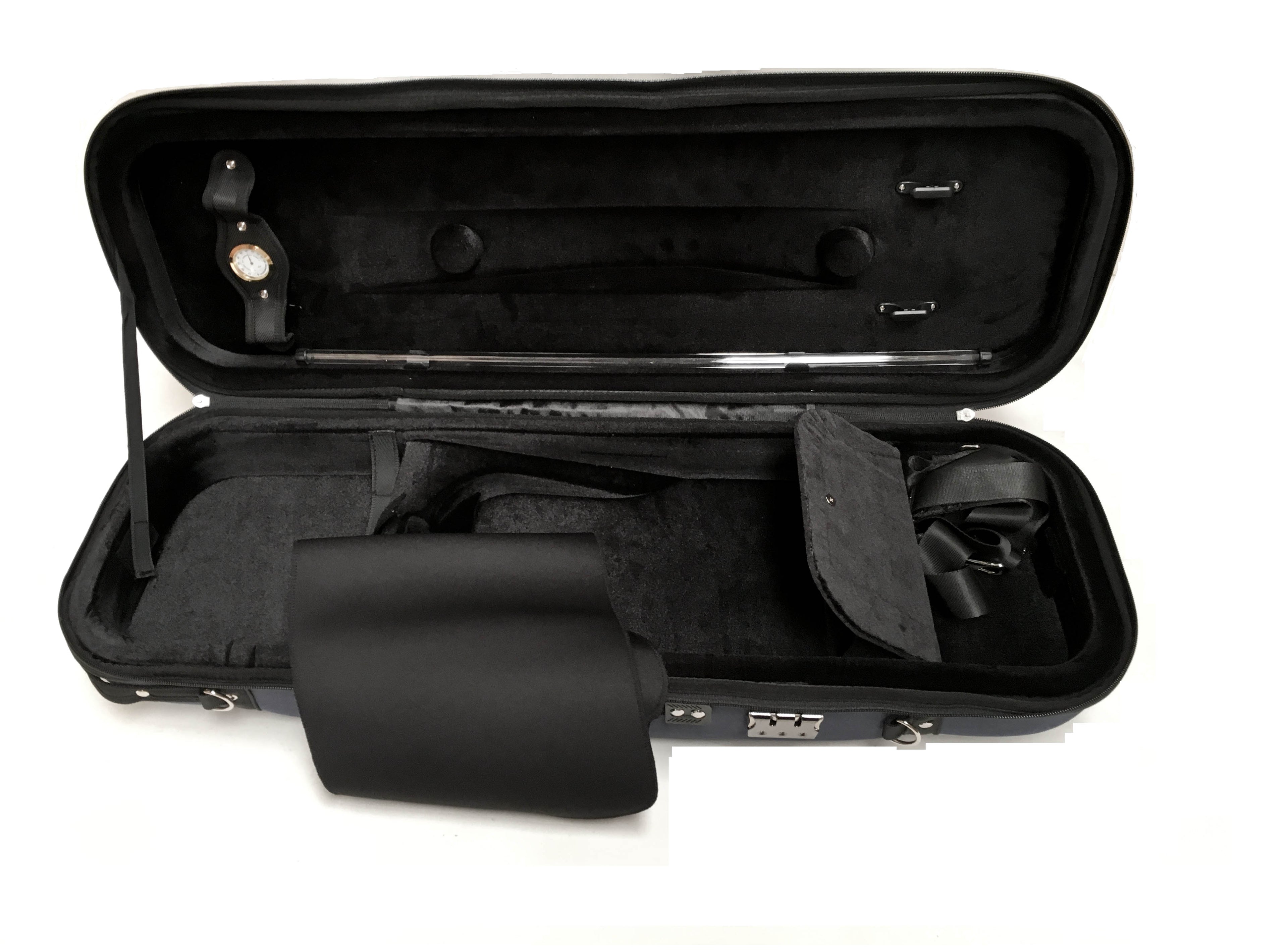 Estuche para violin negro reforzado