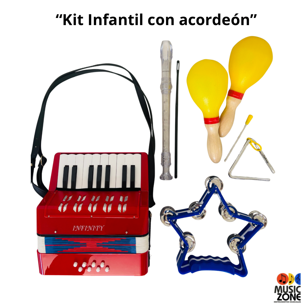 Kit Infantil estrella con acordeón